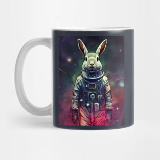 Cute Rabbit In Astronaut Costume Mug